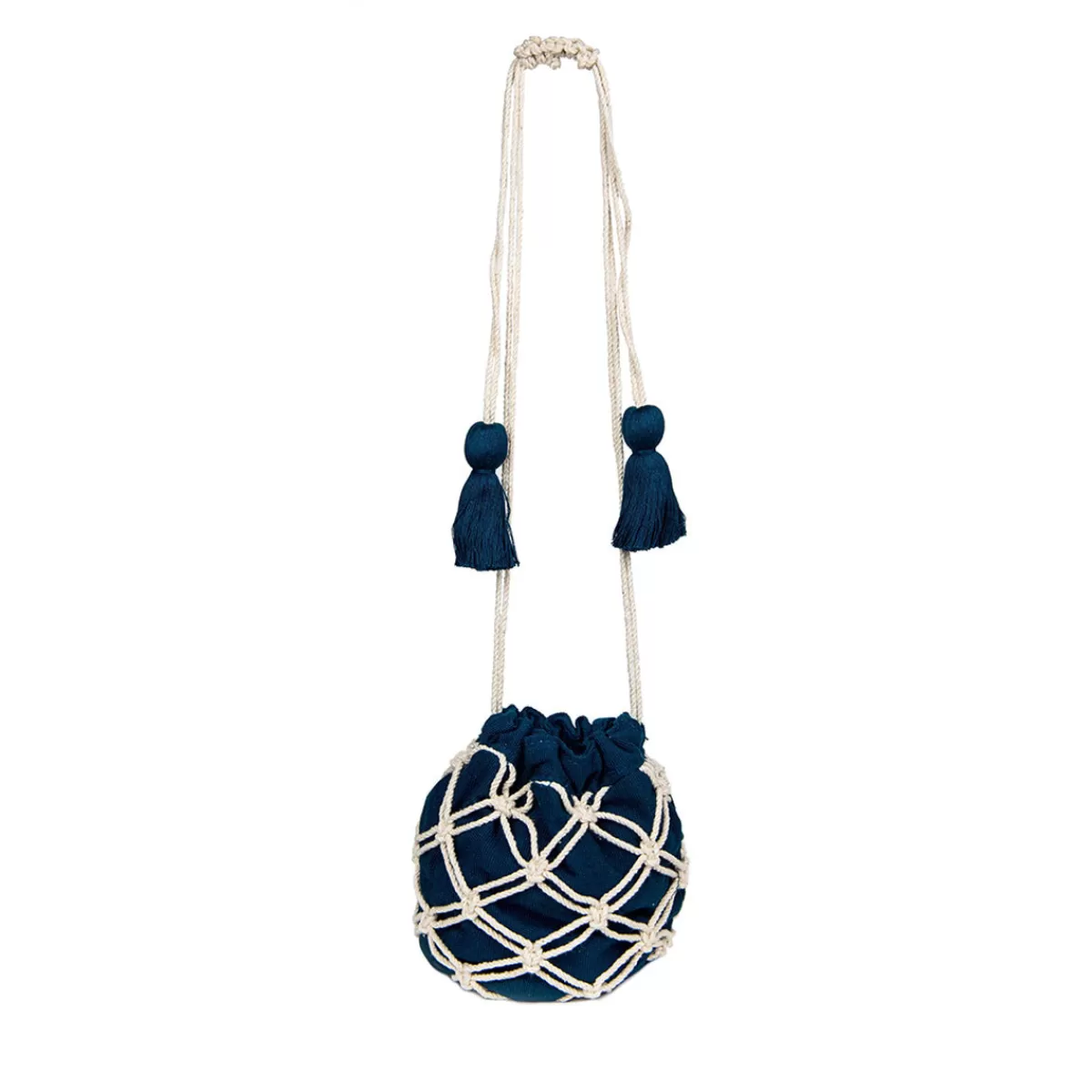 Mercado Global Hermelinda Macramé Crossbody