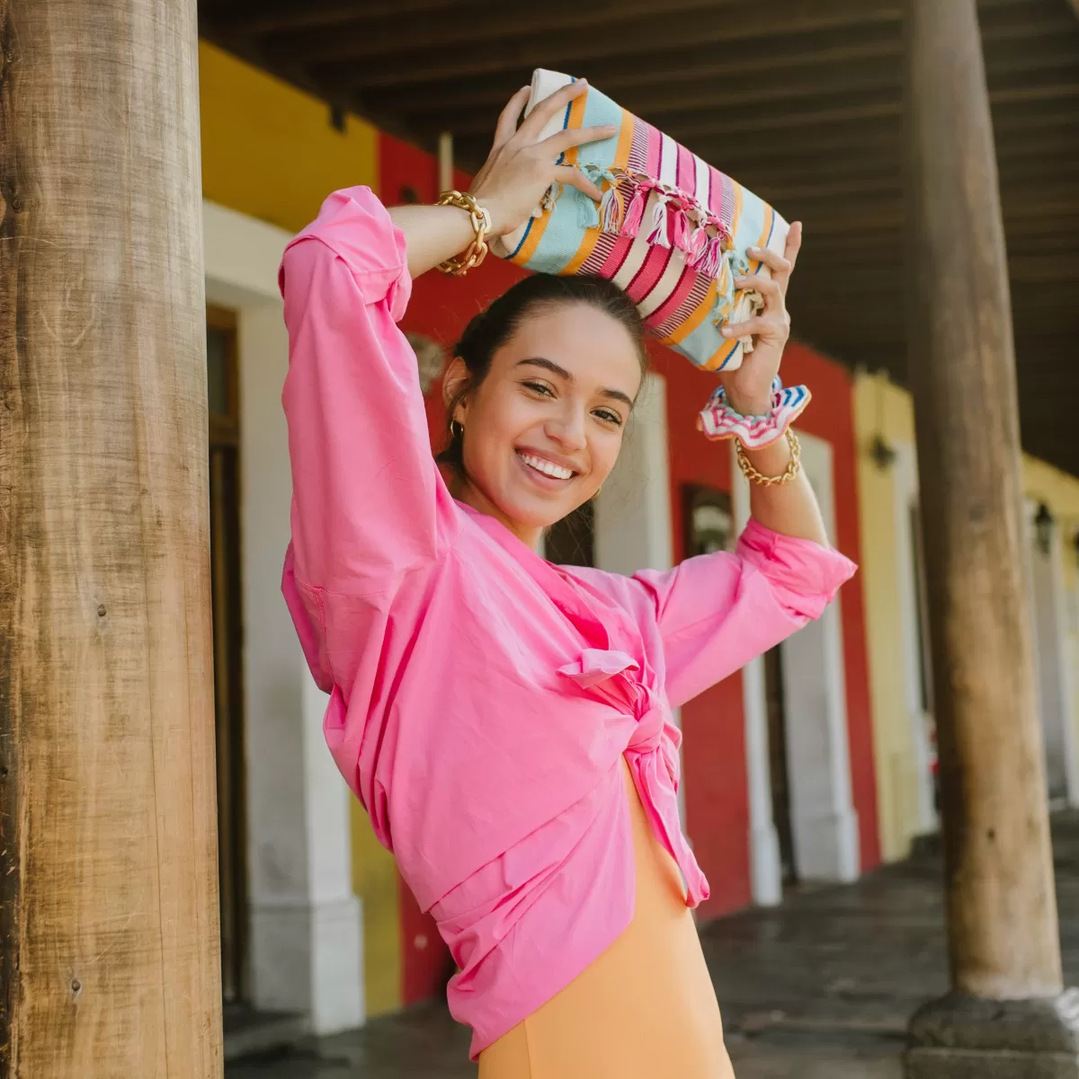 Mercado Global Margarita Clutch