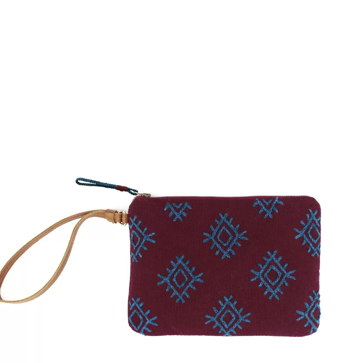 Mercado Global Mini Lily Wristlet Clutch