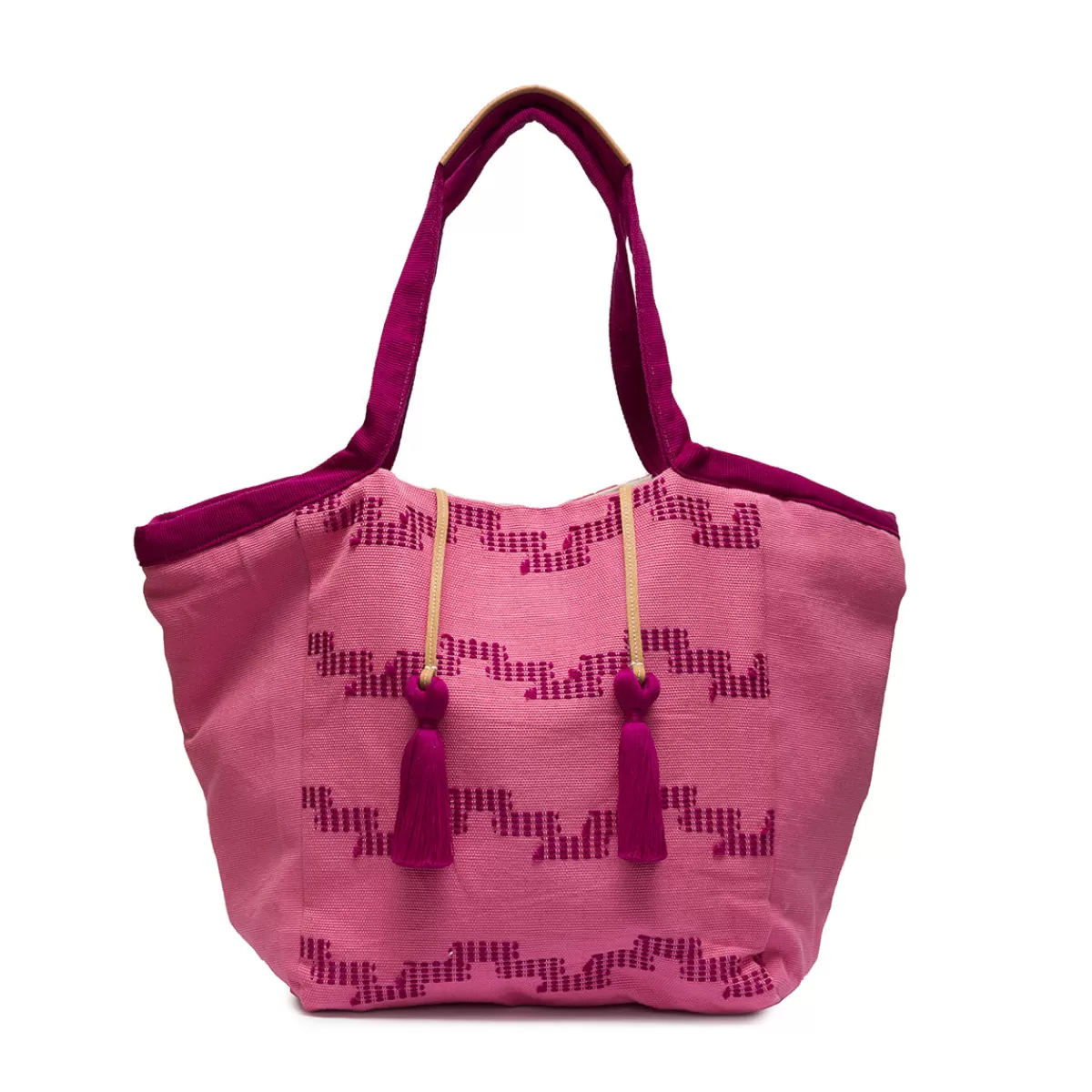 Mercado Global Rosa Tote